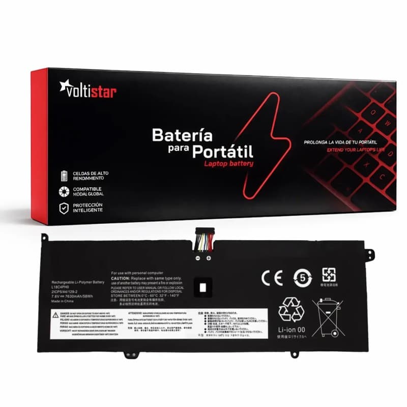 Bateria Voltistar para Lenovo Yoga C940 14 L18M4PH0 58Wh — image 1