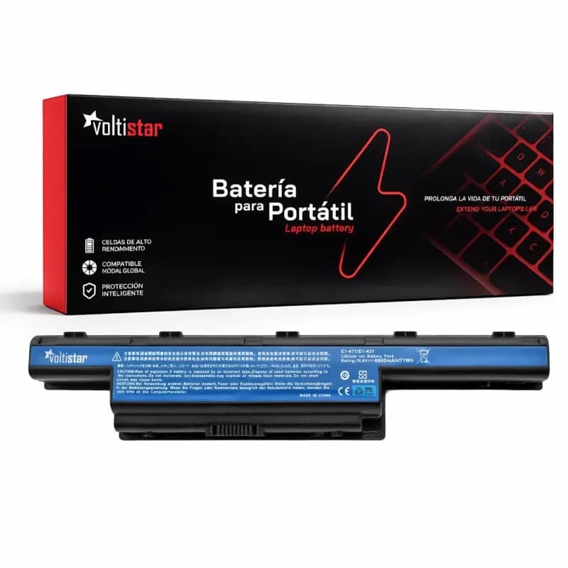 Batería Voltistar Alta Capacidad para Acer Aspire 4738ZG, 4741G, 4741Z, 4741ZG, 5742, 7551, 7560G — image 1