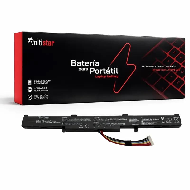 Batería Voltistar para Portátil Asus A450E A450V 14.4V 2200mAh — image 1