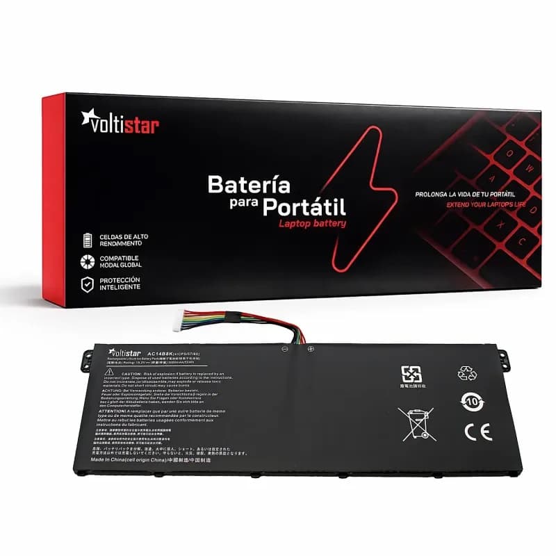 Voltistar Battery for Acer Aspire V5-122P, TravelMate B115-M/B115-MP — image 1
