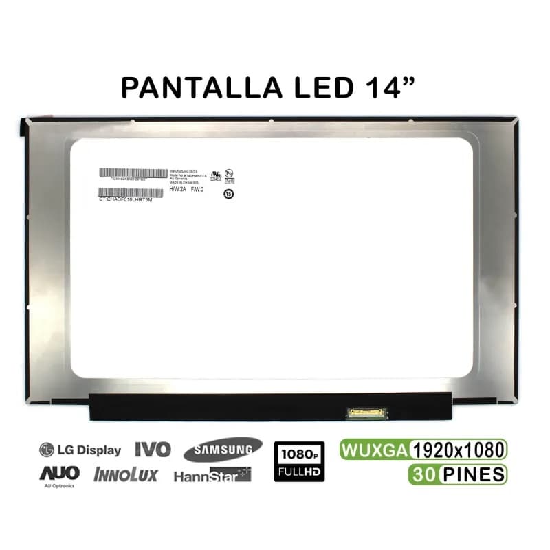 Ecrã de 14" para Portátil B140HAN03.6 LED 1920x1080 — image 1