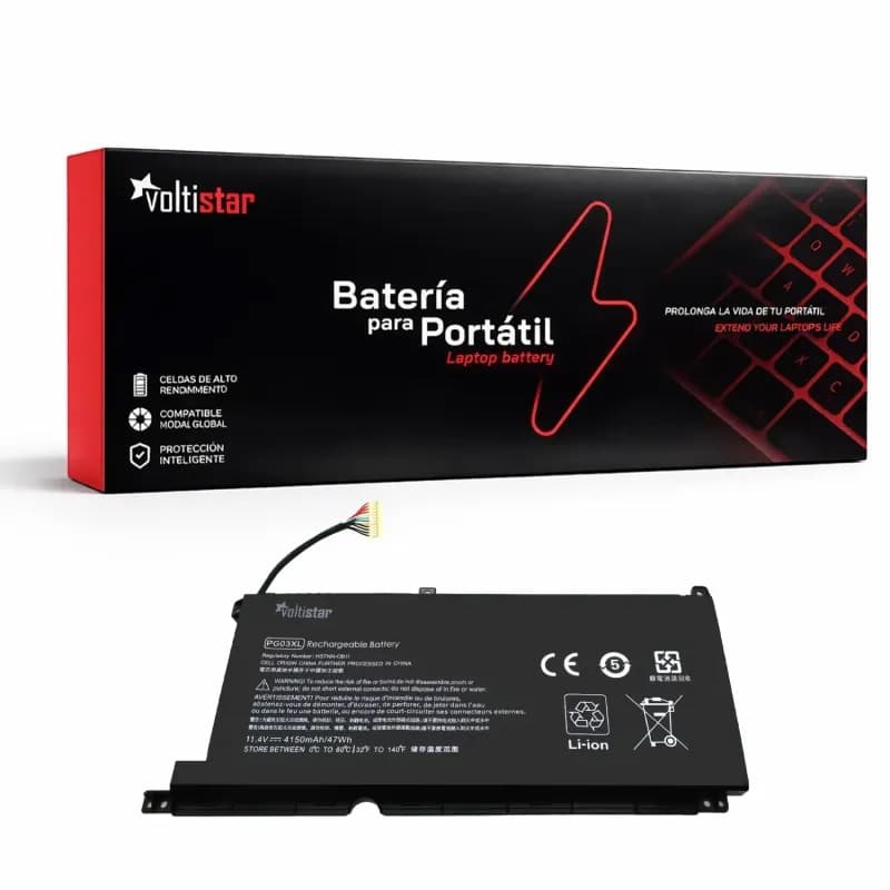 Batterie Voltistar pour HP Pavilion Gaming 15-EC Series | 11.4V 4150mAh — image 1