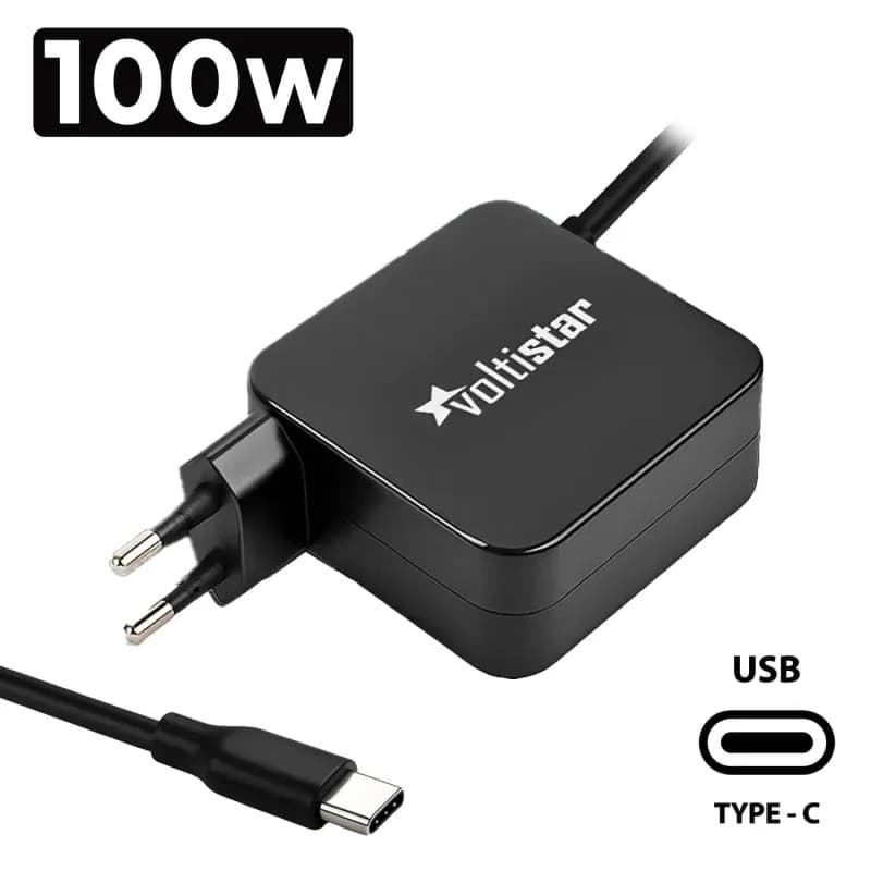 Cargador USB-C Multivoltaje 100W 5V-20V para Portátil — image 1
