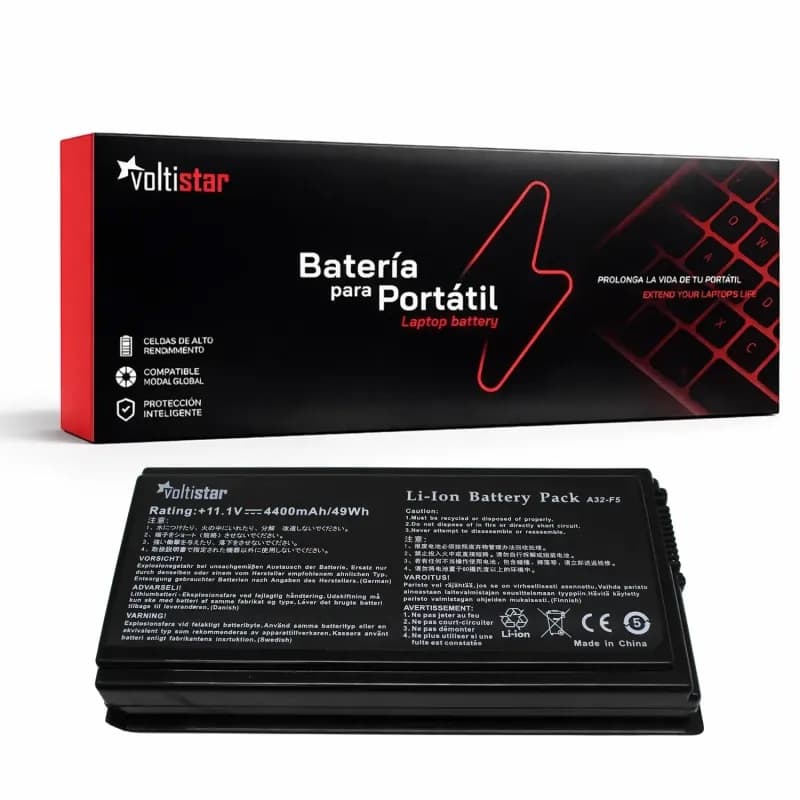 Batterie pour Ordinateur Portable ASUS A32-F5 X58 X59 F5 - Voltistar — image 1