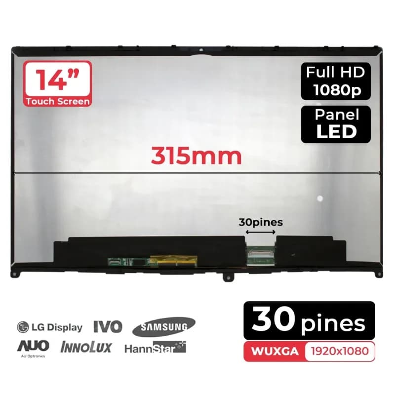 Pantalla LED Táctil Digital 14" para Lenovo IdeaPad Flex 5-14IIL05/14ARE05/14ITL05 — image 1