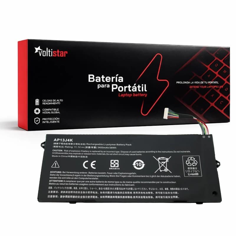 Batterie Voltistar pour Acer Chromebook 11.6" C720 C720P C740 38Wh Neuf — image 1