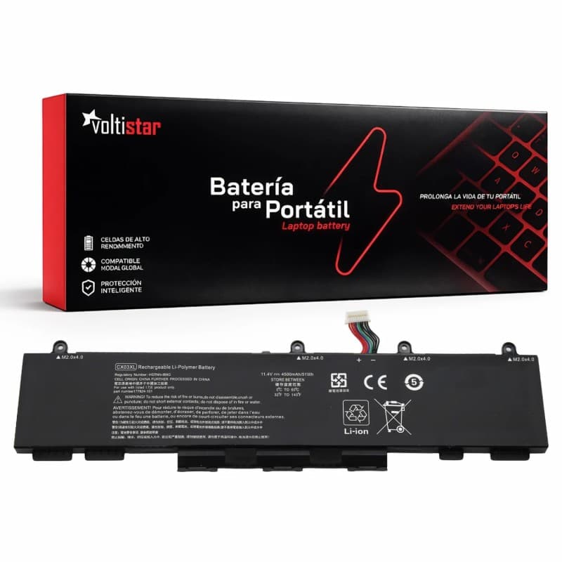 Batería Voltistar CX03XL para HP EliteBook X360 830 G7 G8 — image 1