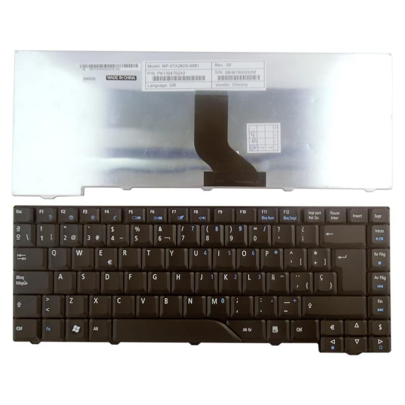 Teclado Portátil Acer NSK-H370S 9J.N5982.70S Recambio — image 1