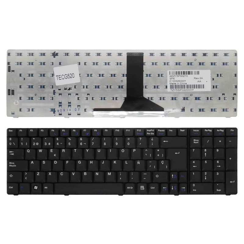 Teclado para Acer eMachines G420 G520 G620 G720 - Novo Selado — image 1