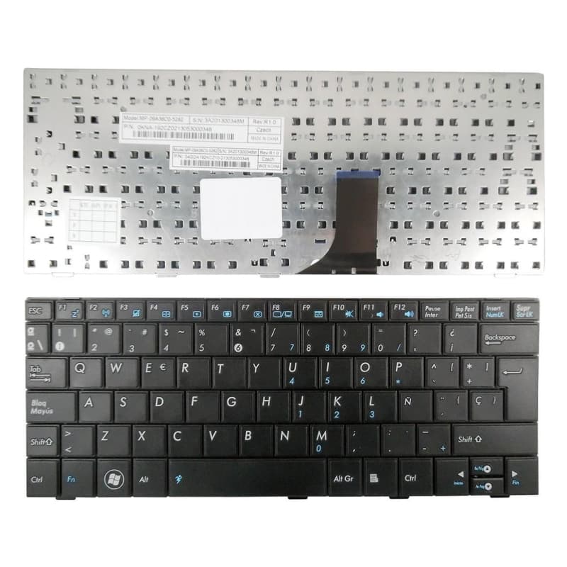 Teclado Asus Eee PC 1005HA 1005P Negro - Nuevo Sellado — image 1
