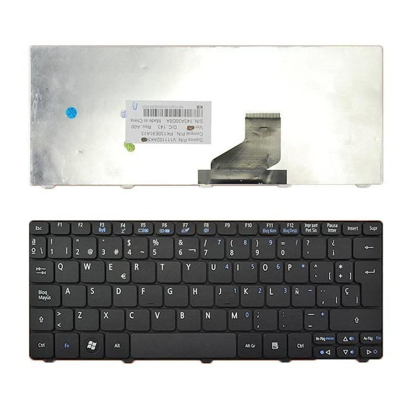 Clavier pour Ordinateur Portable Acer Aspire One NAV50 ZA3 ZA5 — image 1
