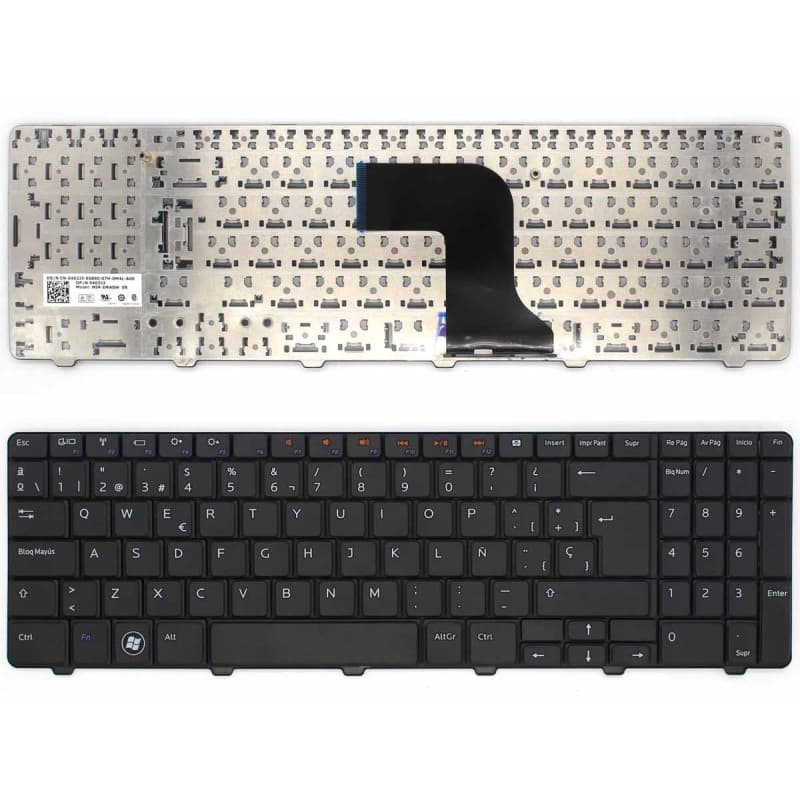 Replacement Keyboard for Dell Inspiron N5010 M5010 15" Black — image 1