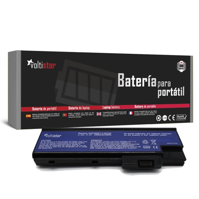 Batterie pour Ordinateur Portable Acer Aspire 5600 7000 9400 - Voltistar Neuf — image 1